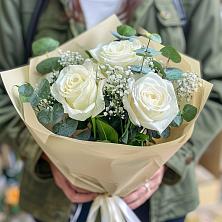 Букет Нежные грёзы в Гусь-Хрустальном Букет цветов из: Розы в Гусь-Хрустальном