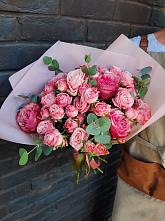 Букет цветов из:  Розы в Гусь-Хрустальном